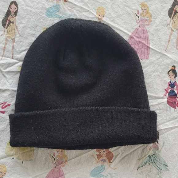 Spencer's Black Beanie With " F*** It - Picture 3 of 4